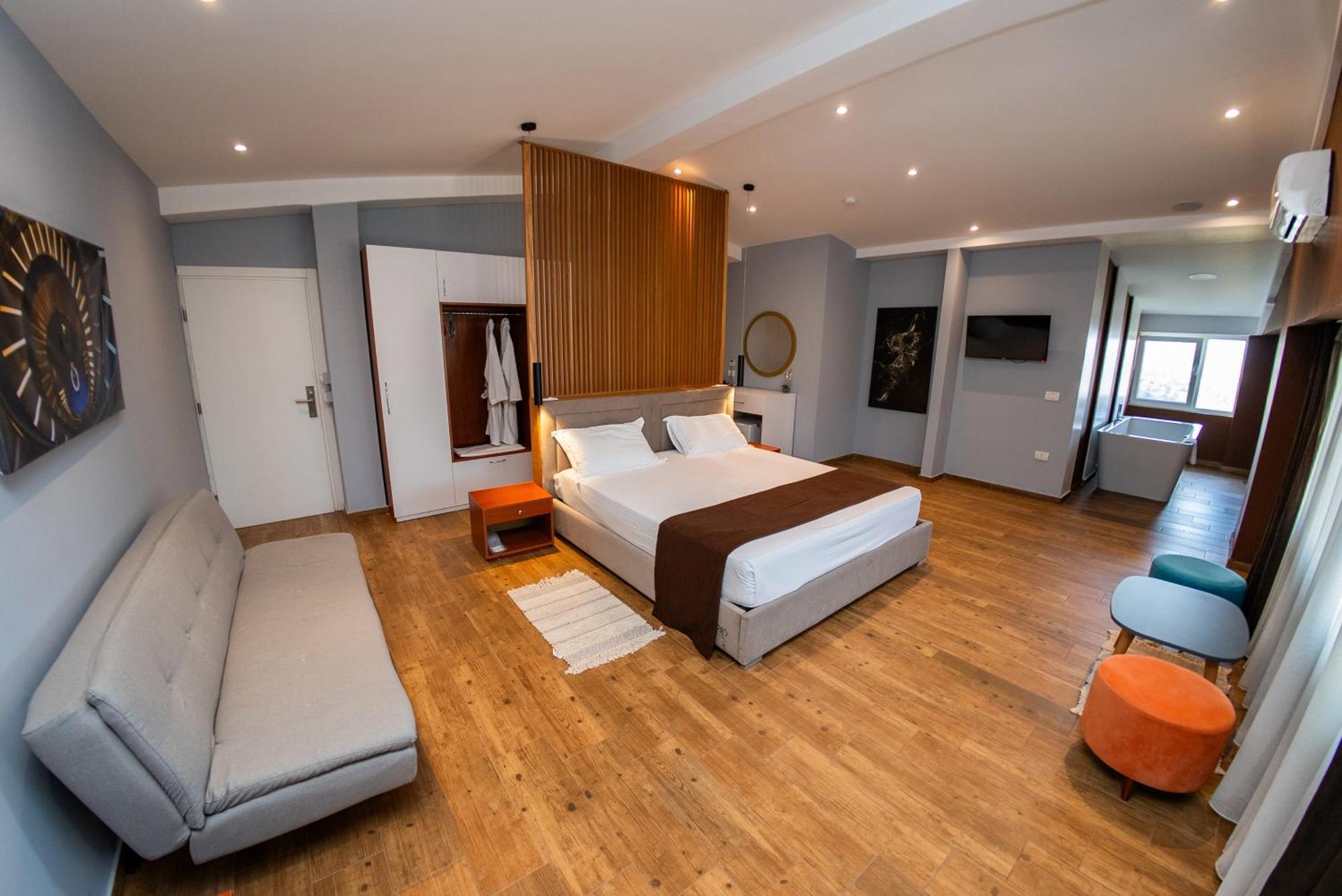 Olivar Hotel Tirana Selitë e Vogël Zewnętrze zdjęcie